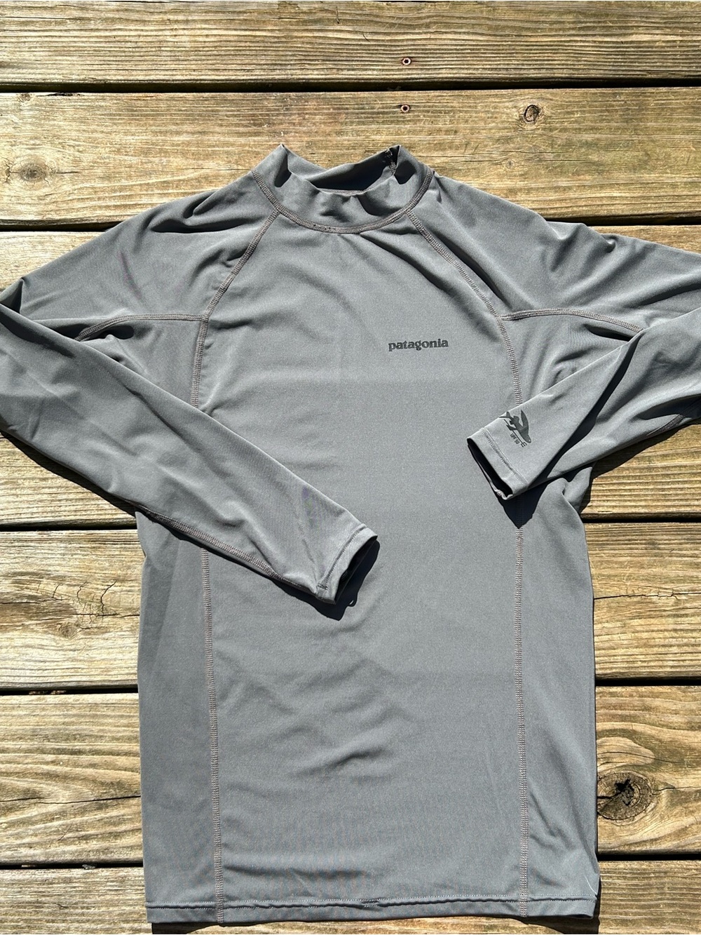 Patagonia Men's Long-Sleeve Rash Guard - Gray
